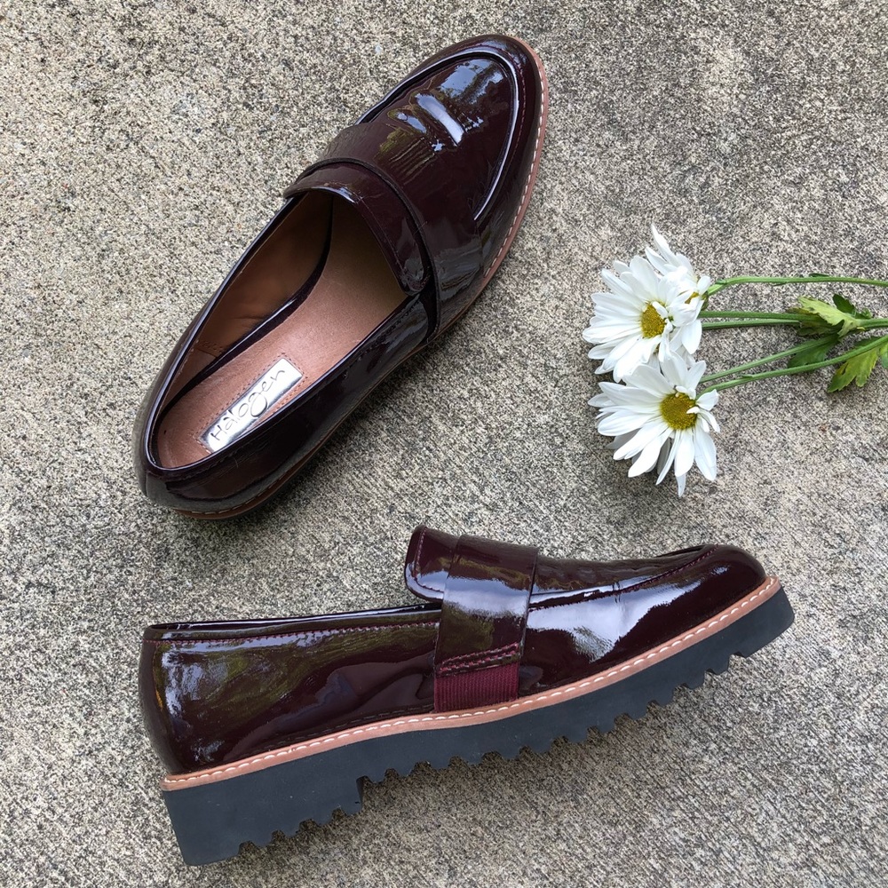 Halogen Patent Leather Loafers